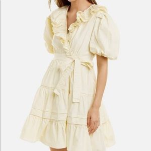 Brand Large NWT Beulah Short Sleeve Mini-Wrap Dress